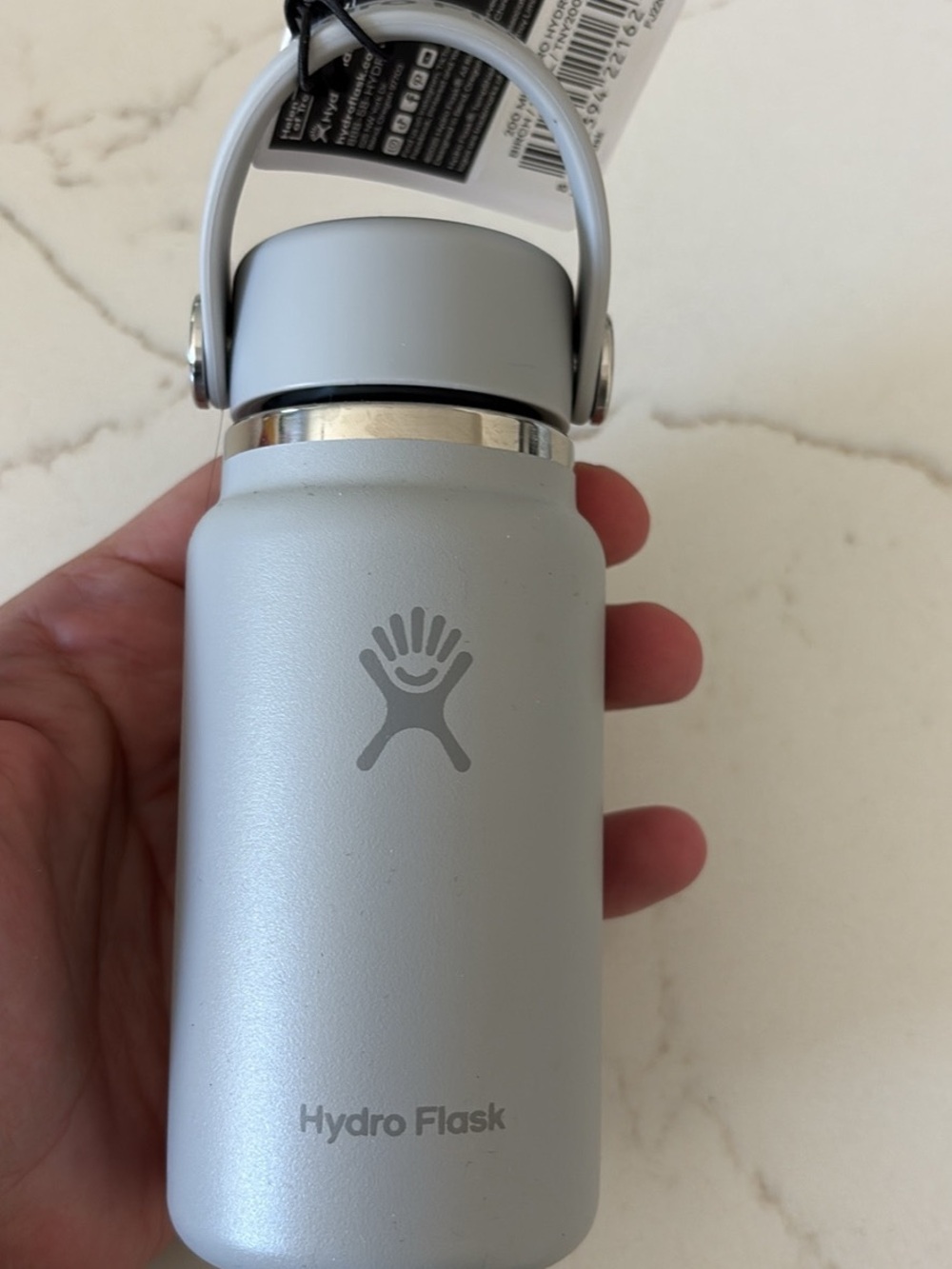New Hydro Flask Micro Hydro Bottle - Light Gray